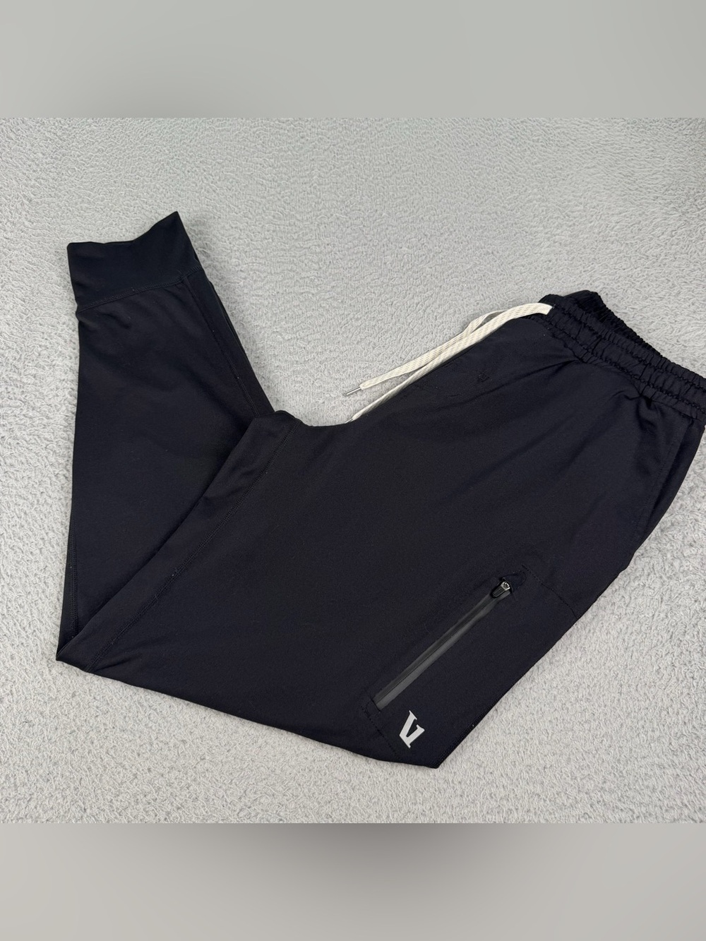 Vuori Sunday Performance Jogger Pants Men S Black Pull On Comfort Workout Active